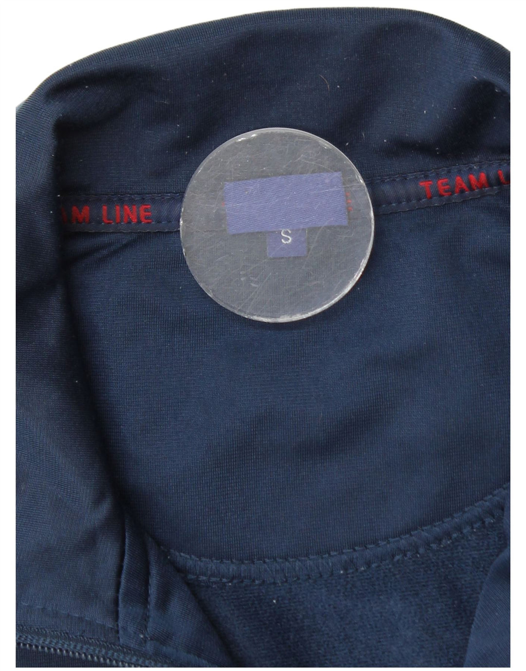 Asics Herren-Trainingsanzug-Oberteil, Jacke, klein, marineblau, Farbblock-Polyester