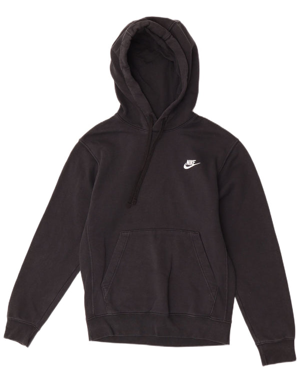 Nike Herren Kapuzenpullover XS Schwarz Baumwolle