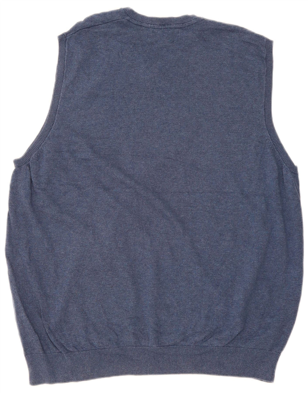 Marks & Spencer Herren Weste Tank Top 2XL Marineblau Baumwolle