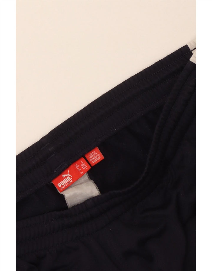 Puma Herren-Trainingshose, groß, Marineblau, Farbblock
