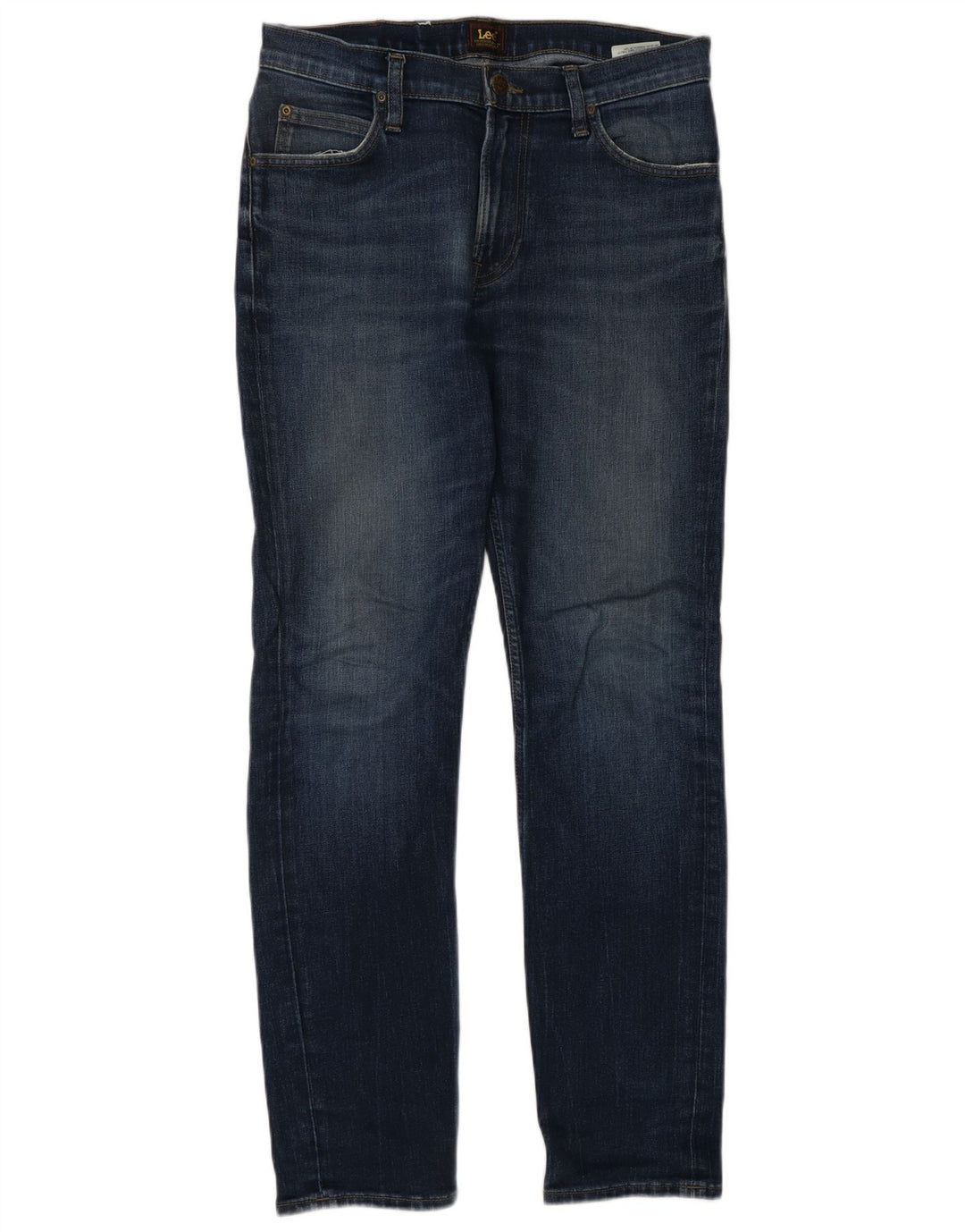 LEE Herren Rider Slim Jeans W31 L32 Blaue Baumwolle