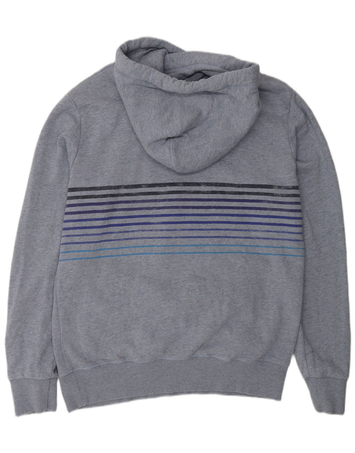 SUPERDRY Herren-Kapuzenpullover mit Grafik, 2XL, blaue Baumwolle