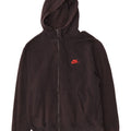 Nike Herren-Kapuzenpullover mit Reißverschluss, Größe S, Schwarz