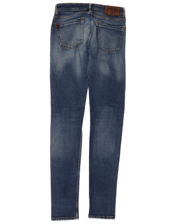 Zara Damen Skinny Jeans EU 38 Small W28 L31 Blau