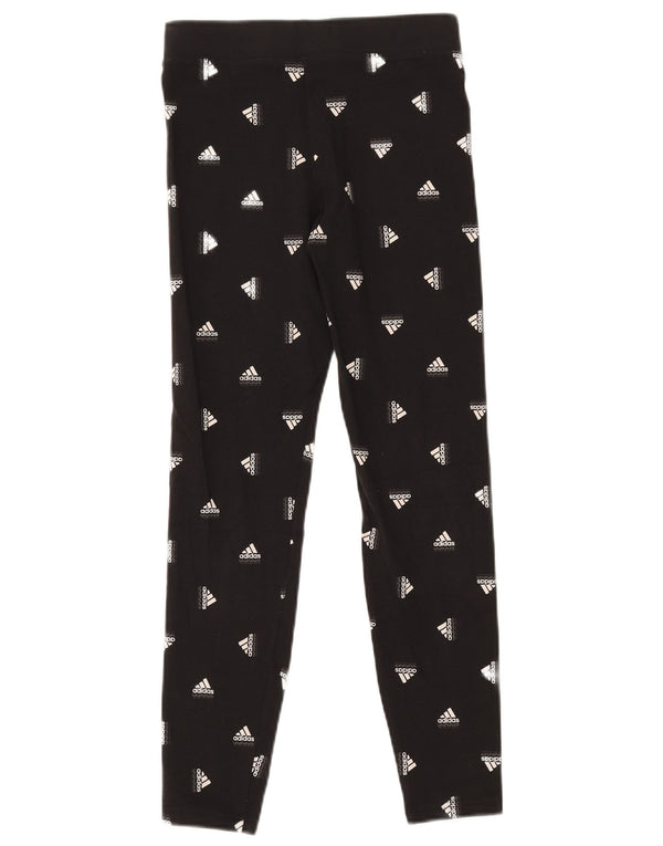 Adidas Mädchen Graphic Leggings 14-15 Jahre Schwarz