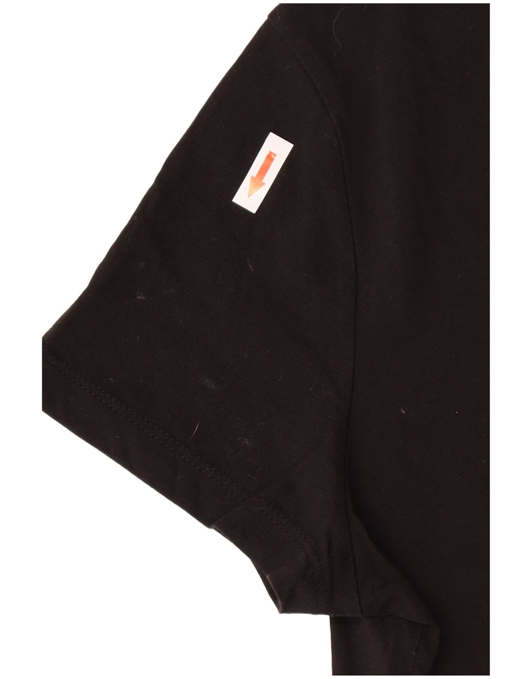 Puma Damen Grafik T-Shirt Top UK 16 Large Schwarz