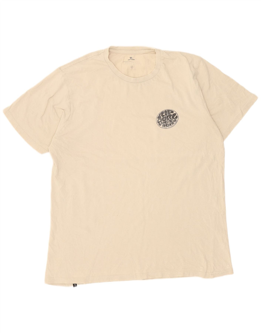 Rip Curl Herren T-Shirt Top Large Beige