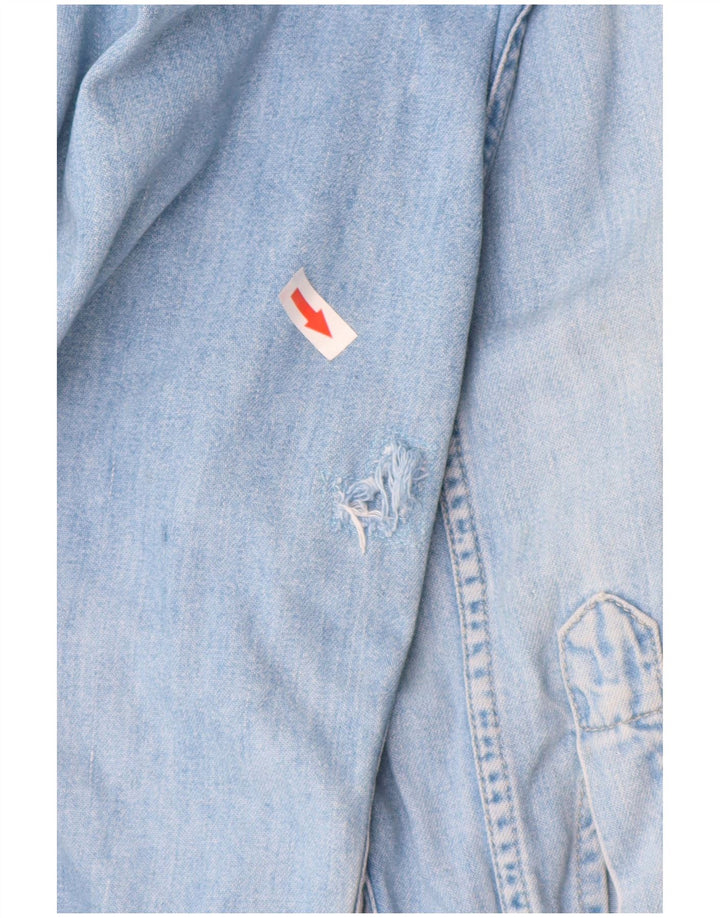 Levi's Herren-Jeanshemd, große blaue Baumwolle
