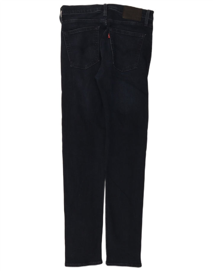 Levi's Herren Slim Jeans W32 L34 Marineblaue Baumwolle