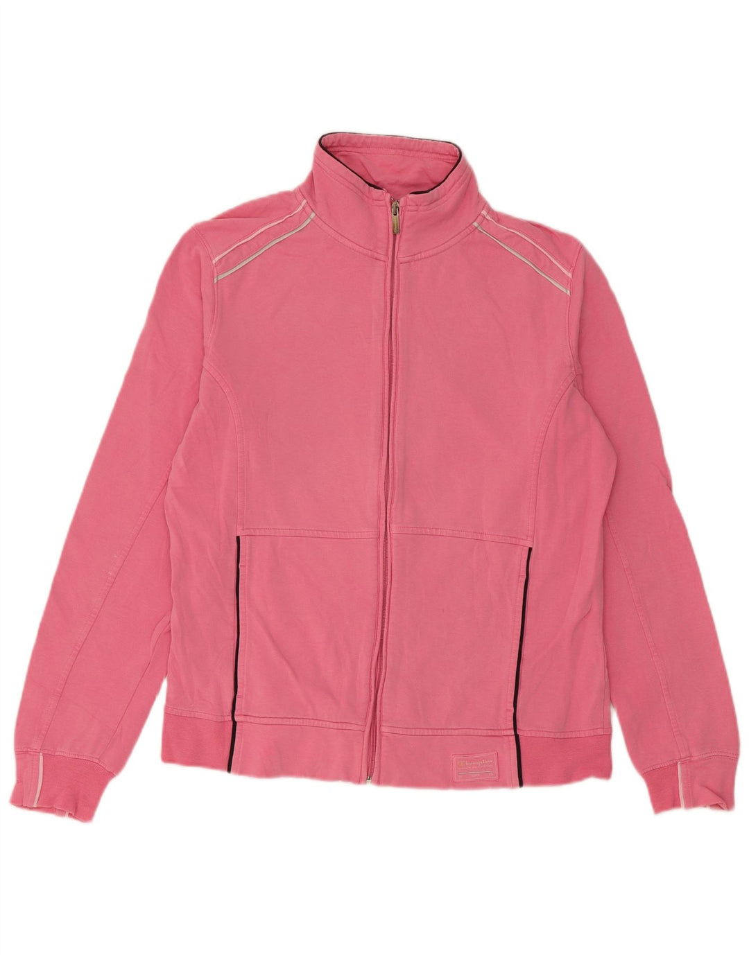 Champion Damen-Trainingsanzug-Oberteil mit einfacher Passform, UK 14, Größe L, Rosa