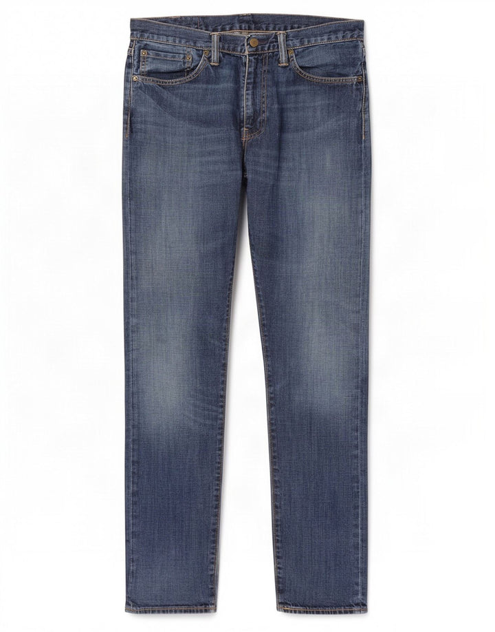 Levi's Herren 505 Straight Jeans W32 L32 Blaue Baumwolle