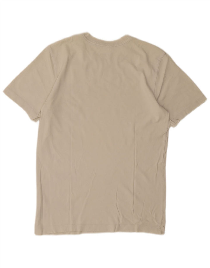 Jordan Herren-T-Shirt mit Grafik, Größe S, cremefarbene Baumwolle