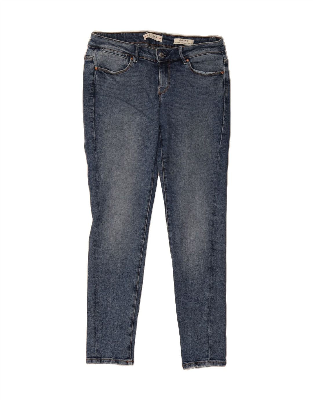 GUESS Womens Jegging Jeans W31 L29 Blue Cotton Vintage Guess and Second-Hand Guess from Messina Hembry 