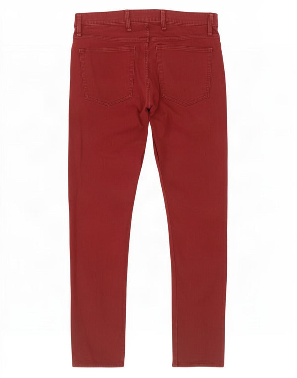 Gap Slim-Fit-Cordhose für Herren, W36, L30, Burgunderrot, Baumwolle