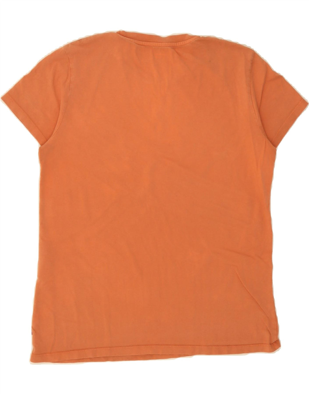 LEVI'S Womens Graphic T-Shirt Top UK 14 Medium Pink Cotton Vintage Levi's and Second-Hand Levi's from Messina Hembry 