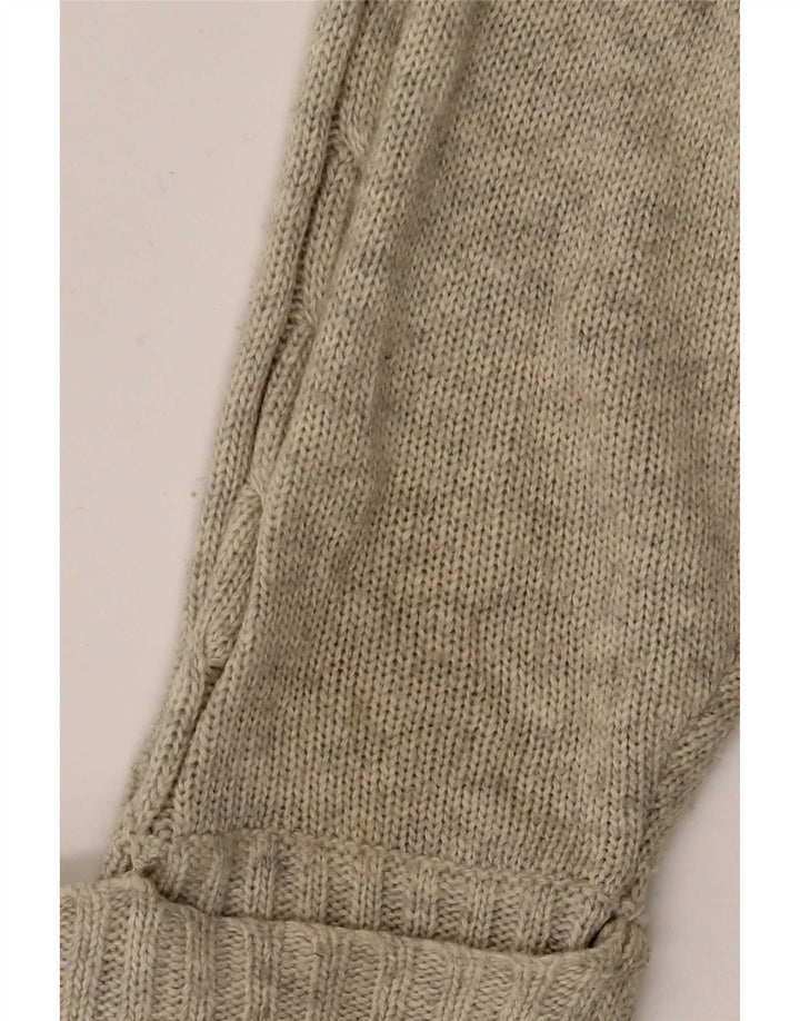 Zara Damen Bolero-Pullover UK 12 Mittelgrau meliert