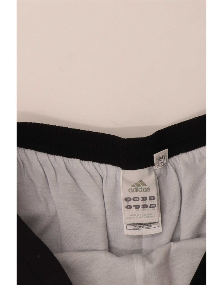 Adidas Damen Sportshorts UK 18 XL Schwarz Polyester