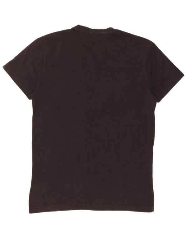 Calvin Klein Jeans Herren T-Shirt Top Large Schwarz Baumwolle