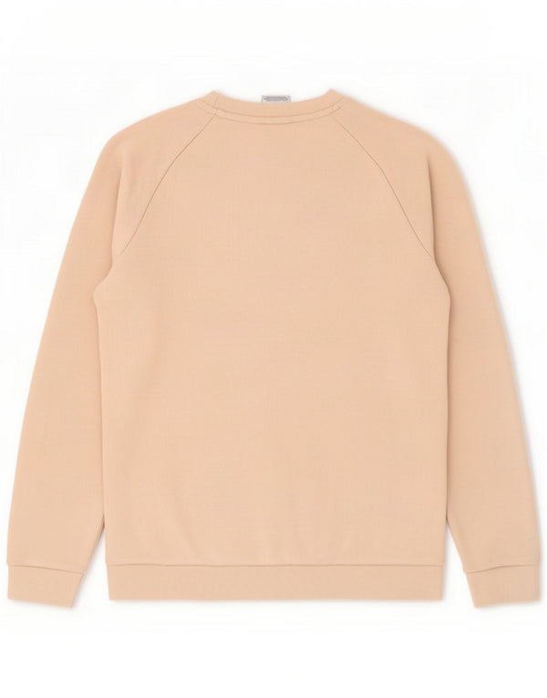 Adidas Herren Grafik-Sweatshirt-Pullover, mittelbeige Baumwolle