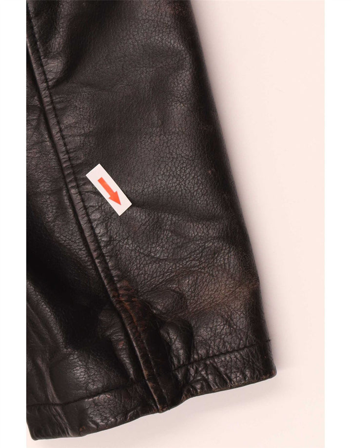 Wilsons Herren Lederjacke UK 38 Medium Schwarz