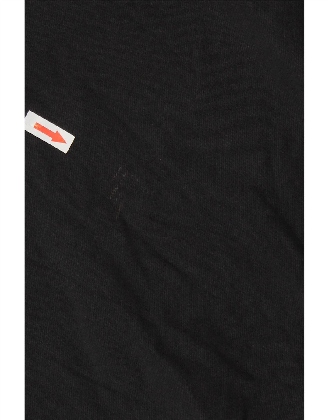 Adidas Damen Übergroßer Crop Hoodie Pullover UK 12 Mittelschwarze Baumwolle