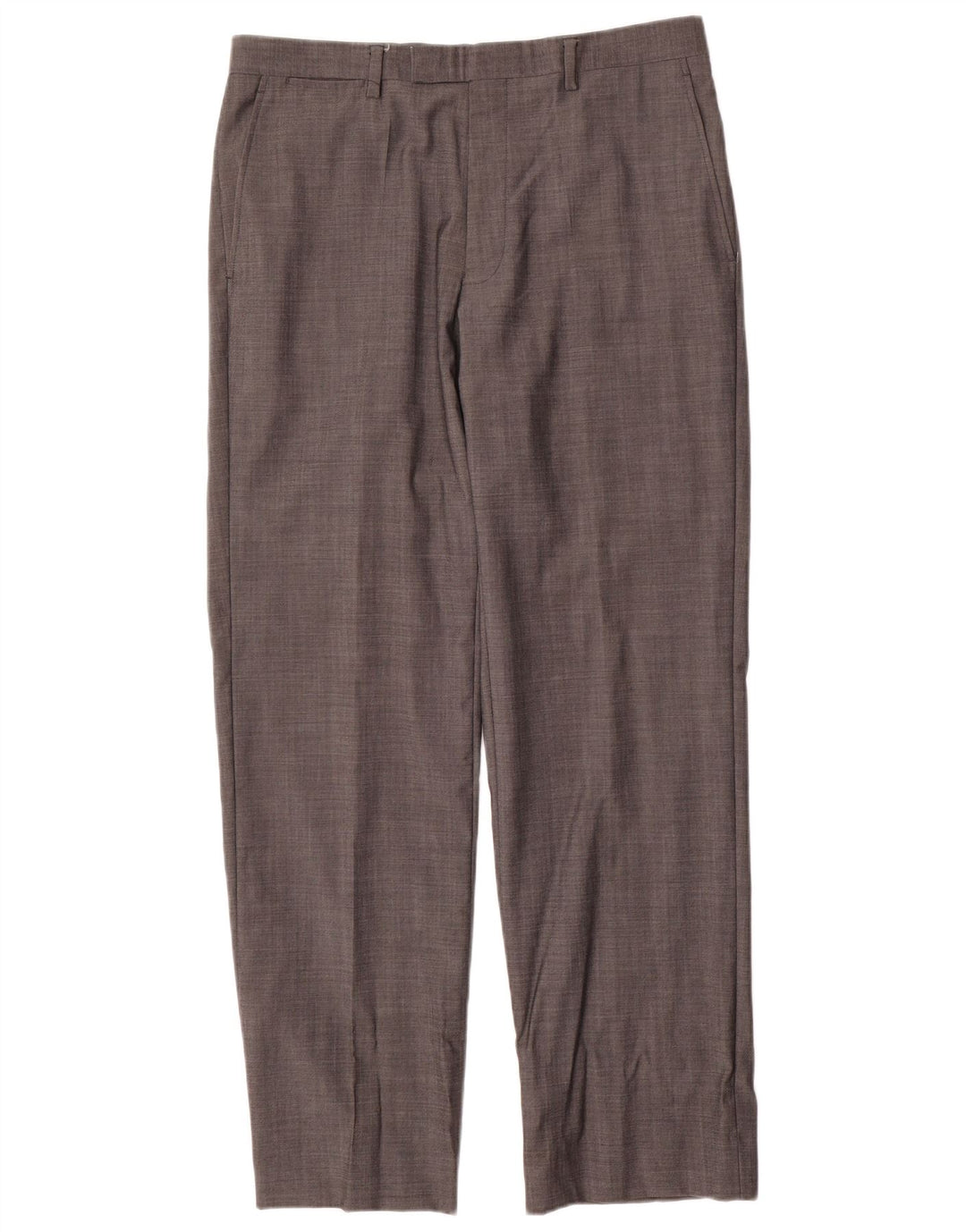 Marks & Spencer Herren Autograph Gerade Anzughose W34 L31 Graue Wolle