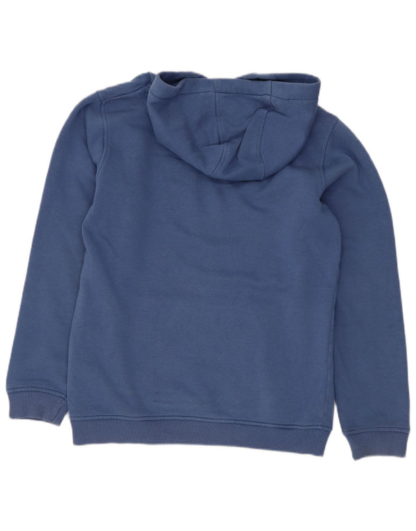 Jack Wills Kapuzenpullover mit Grafik für Jungen, 10–11 Jahre, blaue Baumwolle