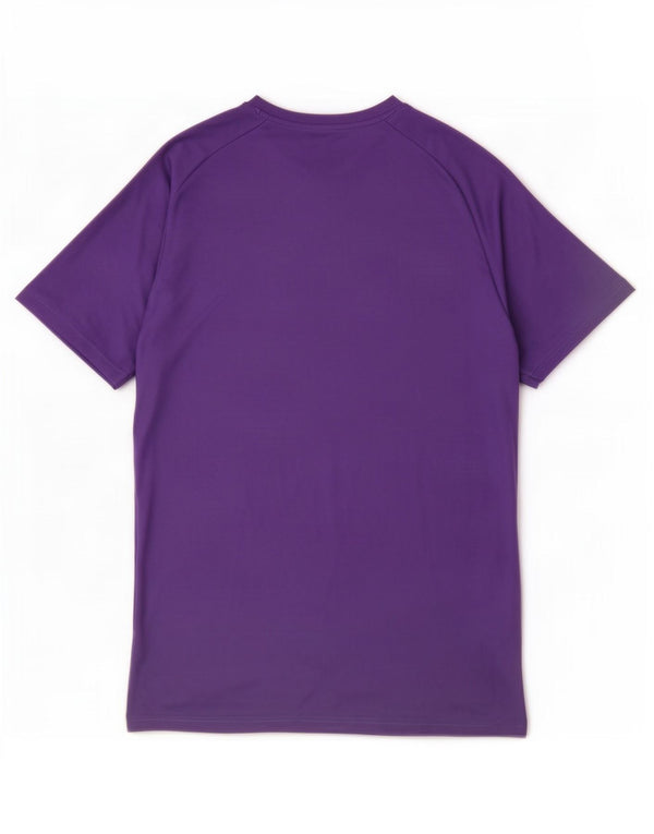 Puma Mens T-Shirt Top Large Purple Polyester