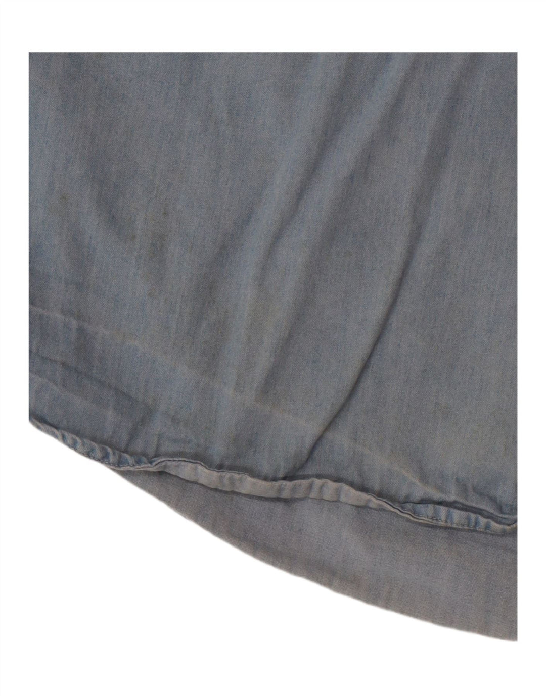 GAP Mens Denim Shirt Medium Blue Cotton