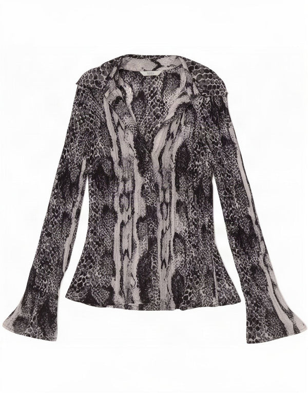 Marks & Spencer Damen Langarm-Blusenoberteil UK 8 Small Lila