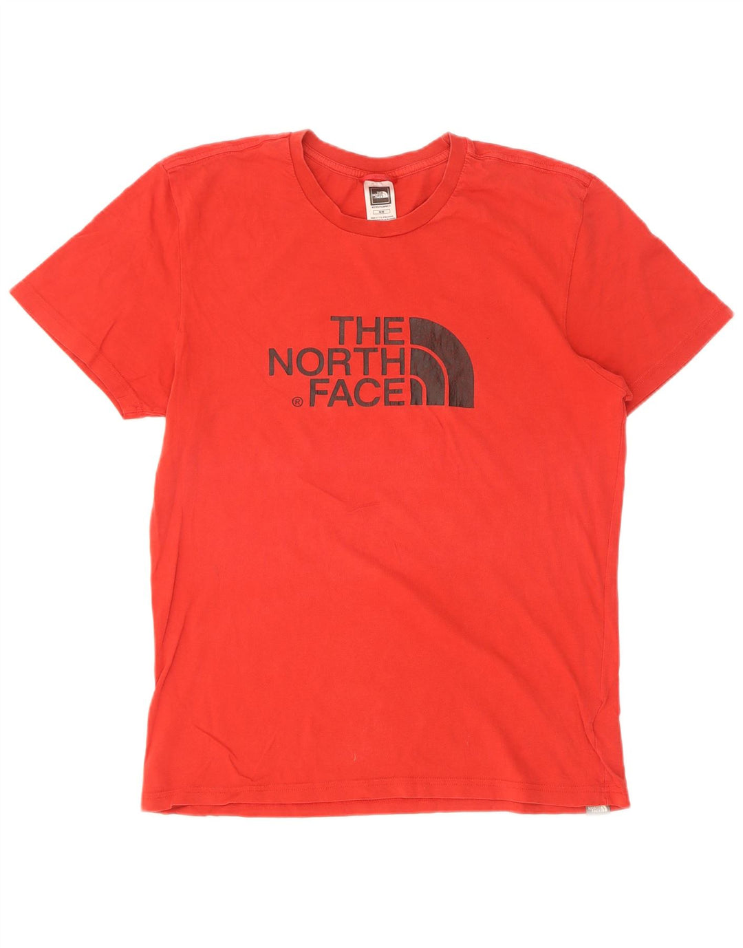 The North Face Herren-T-Shirt mit Grafik, mittelrote Baumwolle