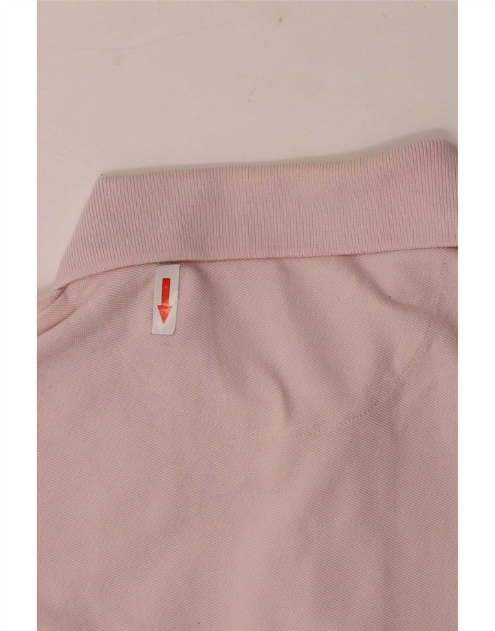 Lyle & Scott Herren-Poloshirt, klein, rosa, Baumwolle