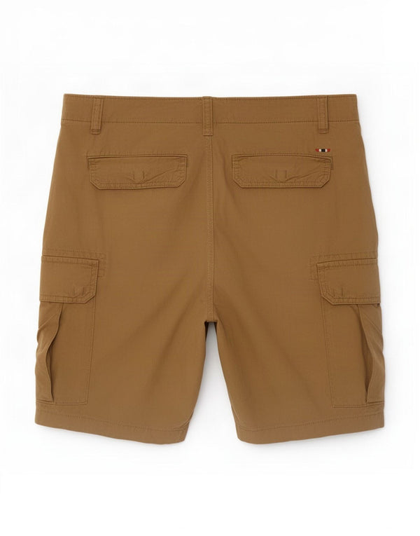 Napapijri Herren Geographic Cargo-Shorts, Größe L, W34, Beige