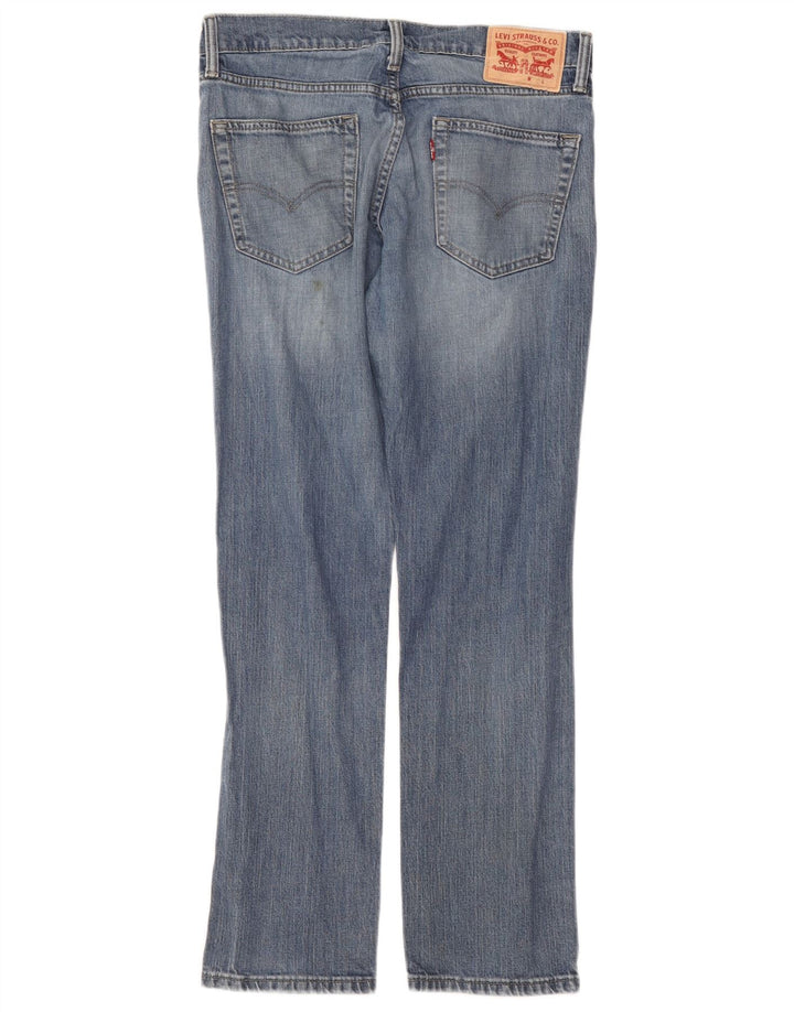 Levi's Herren Slim Jeans W32 L30 Blaue Baumwolle
