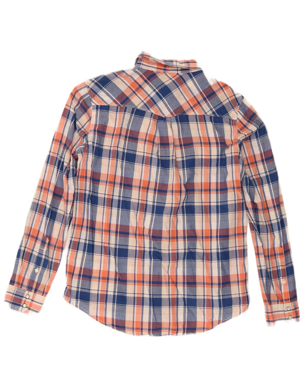 Lee Womens Shirt UK 14 Medium Mehrfarbig kariert Baumwolle