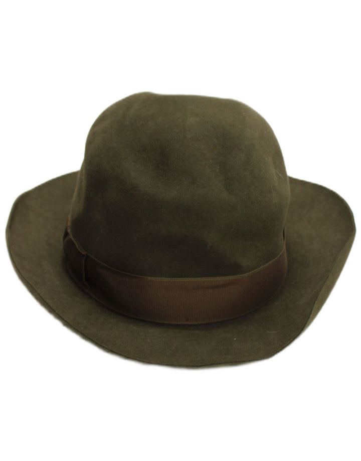 Cervo Herren-Fedora-Hut Medium Khaki Classic