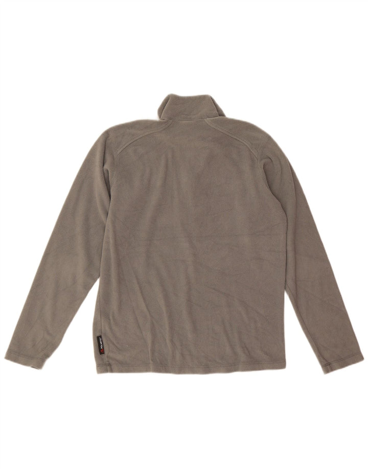 Helly Hansen Herren-Fleecepullover mit Reißverschluss am Hals, klein, grau, Polyester
