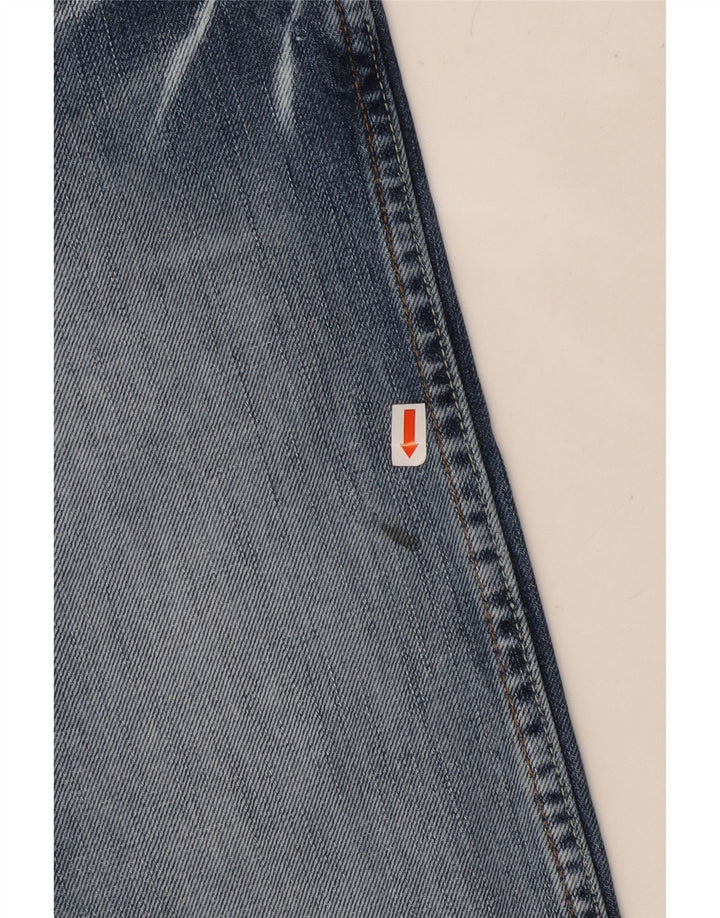 WRANGLER Herren Dayton Bootcut Jeans W29 L34 Blaue Baumwolle