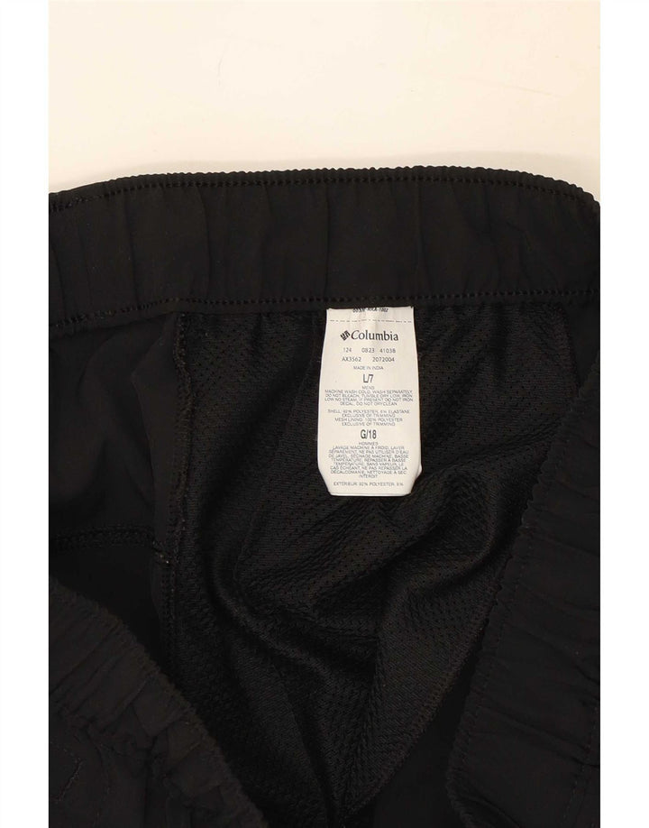 Columbia Herren-Sportshorts, groß, aus schwarzem Polyester