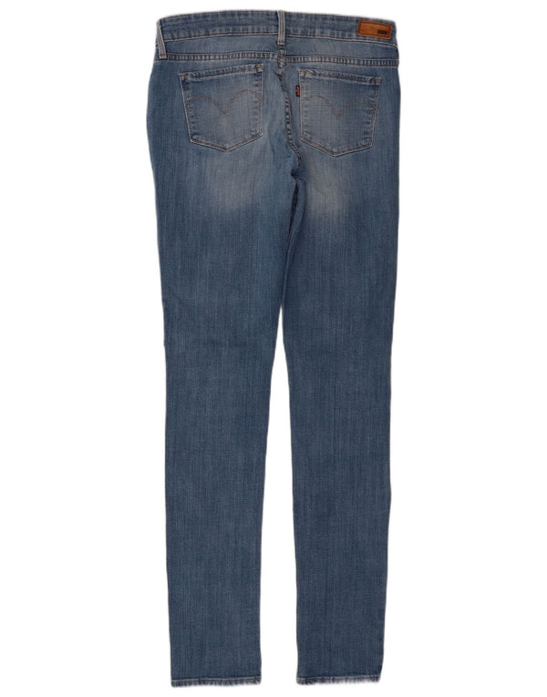 Levi's Damen Slight Curve Modern Rise Skinny Jeans W30 L34 Blaue Baumwolle