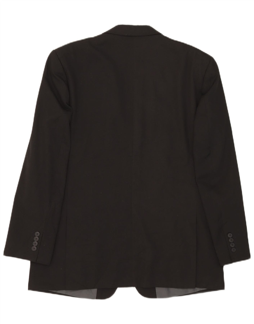 Marks & Spencer Herren-Blazer mit 2 Knöpfen, Gr. 42, Größe L, Schwarz, Polyester