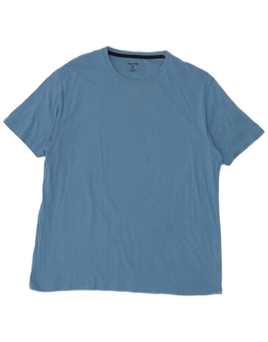 James Pringle Herren T-Shirt Top Large Blau Baumwolle