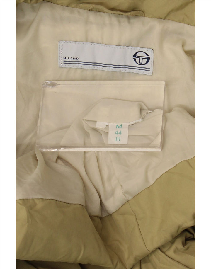 Sergio Tacchini Damen Wattierter Mantel IT 44 Medium Khaki