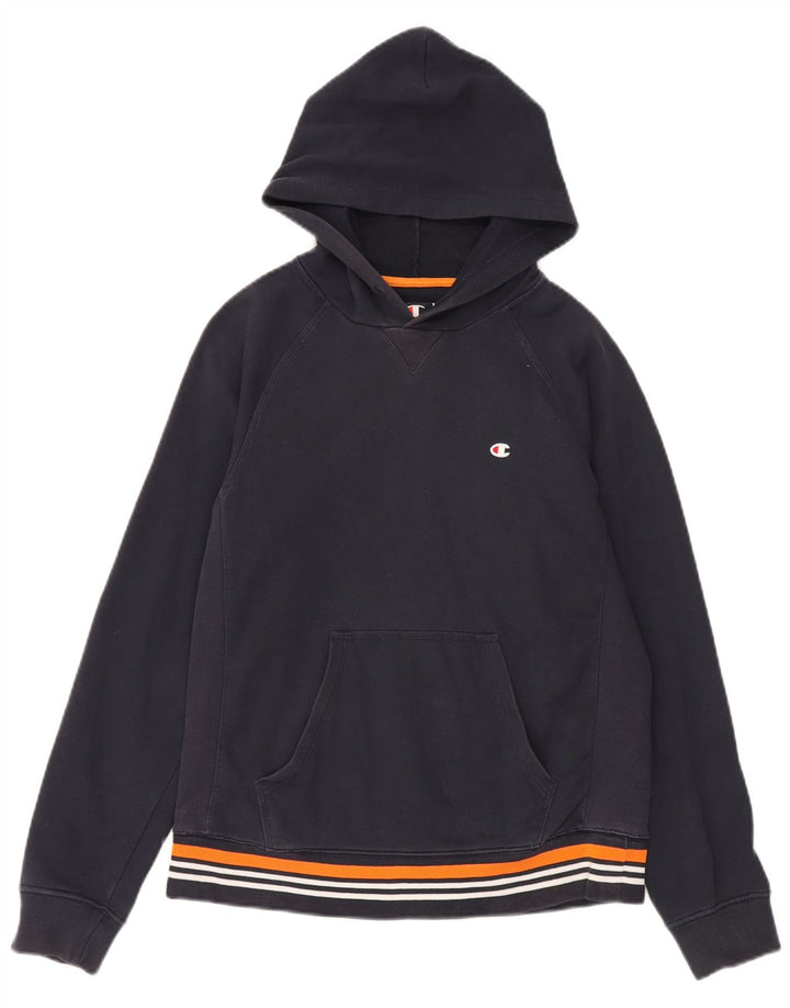 Champion Herren-Kapuzenpullover aus Baumwolle in mittlerem Marineblau