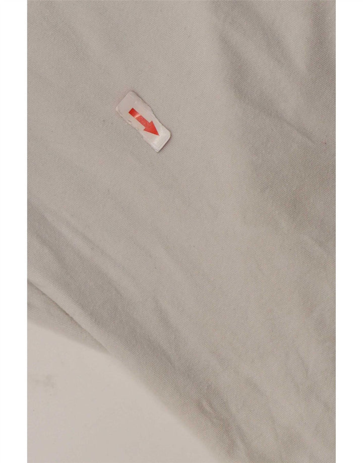 Fat Face Herren-T-Shirt mit Grafik, mittelweiße Baumwolle