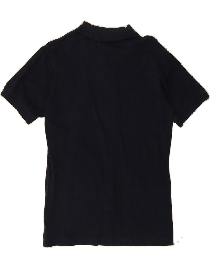 SERGIO TACCHINI Mens Polo Shirt Medium Navy Blue Cotton Vintage Sergio Tacchini and Second-Hand Sergio Tacchini from Messina Hembry 