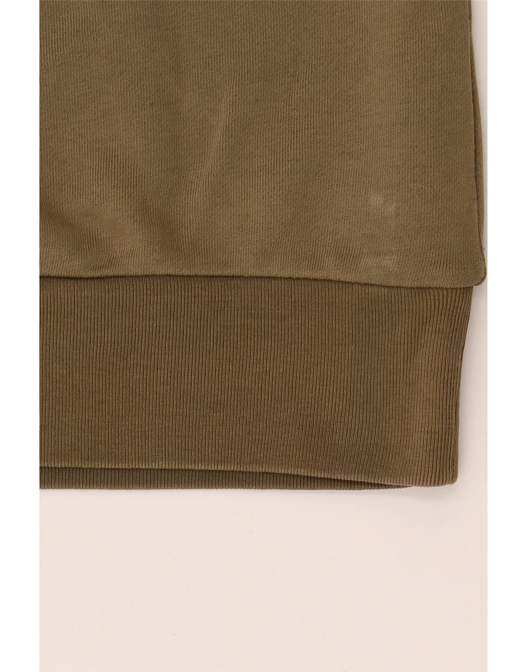 DIESEL Damen Grafik-Sweatshirt-Pullover UK 12 Medium Khaki Baumwolle