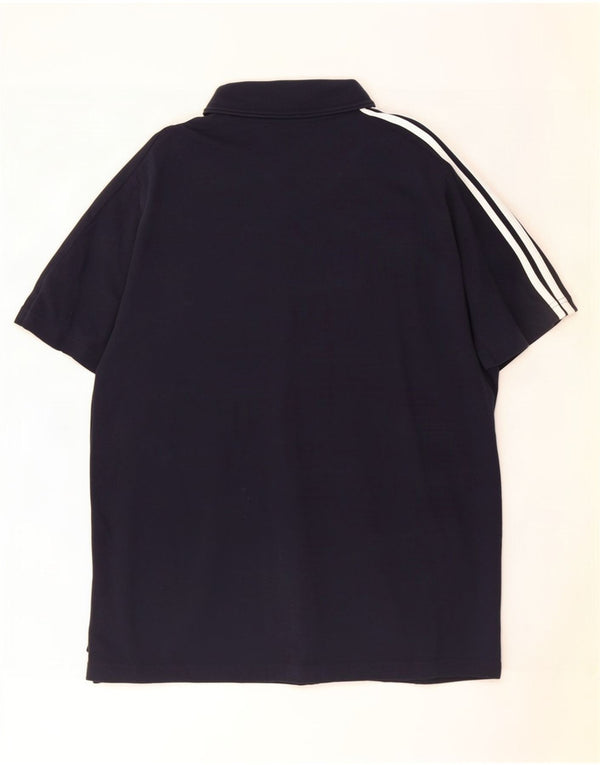 Adidas Herren Poloshirt 2XL Marineblau Baumwolle