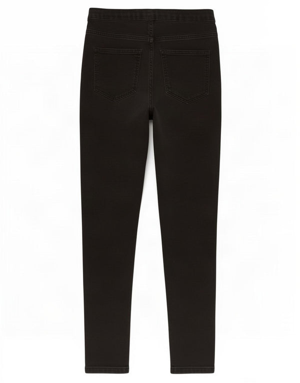 Marks & Spencer Damen Super Skinny Jeans UK 12 Medium W28 L29 Schwarze Baumwolle
