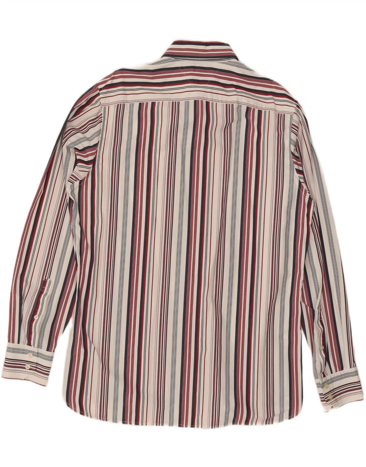 Tommy Hilfiger Herrenhemd, groß, mehrfarbig, gestreift, Baumwolle